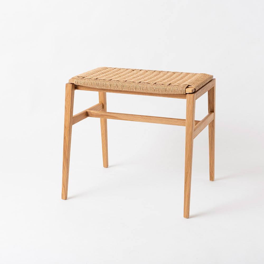 wood scale stocking stool